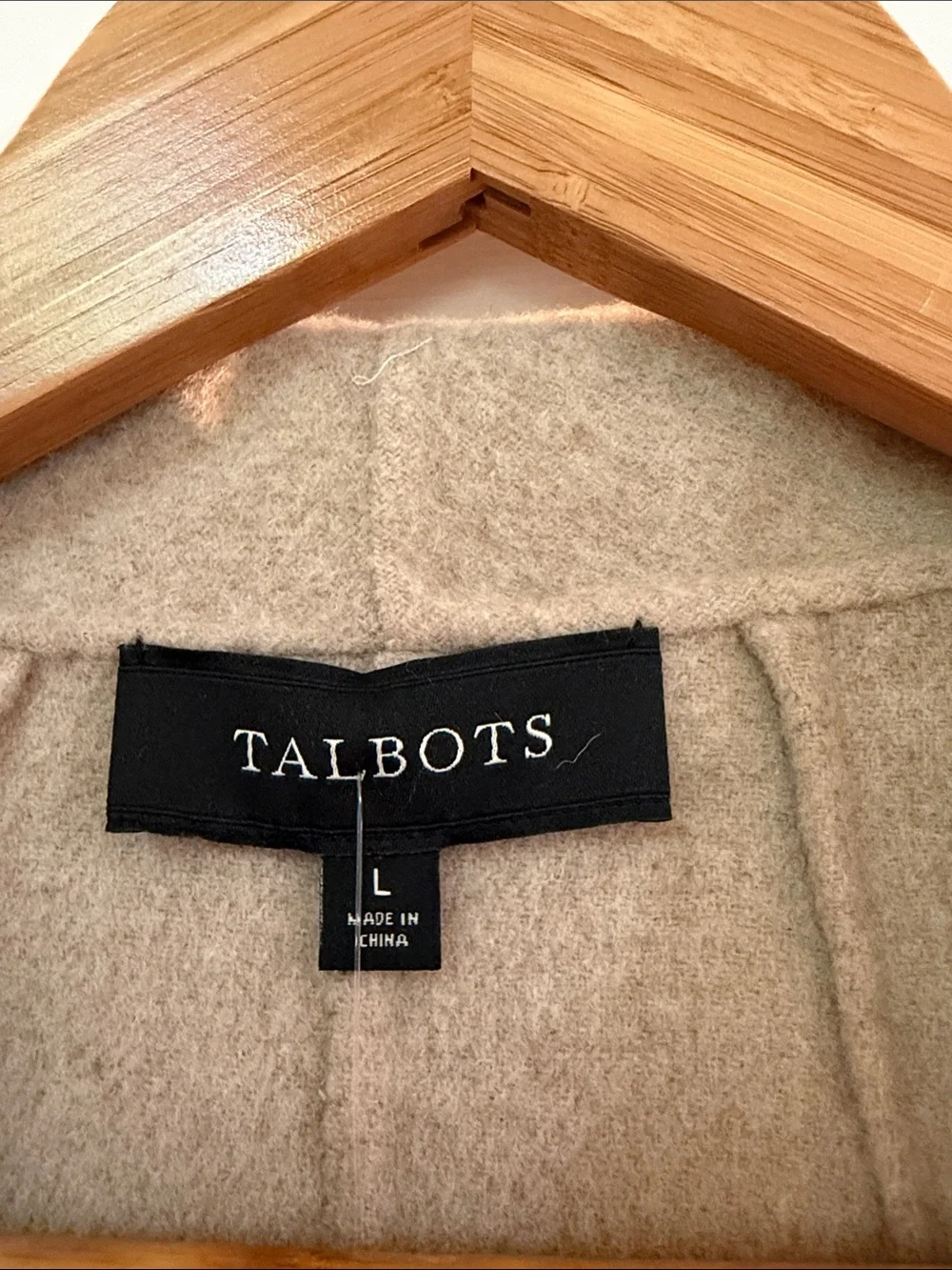 Talbots reversible open